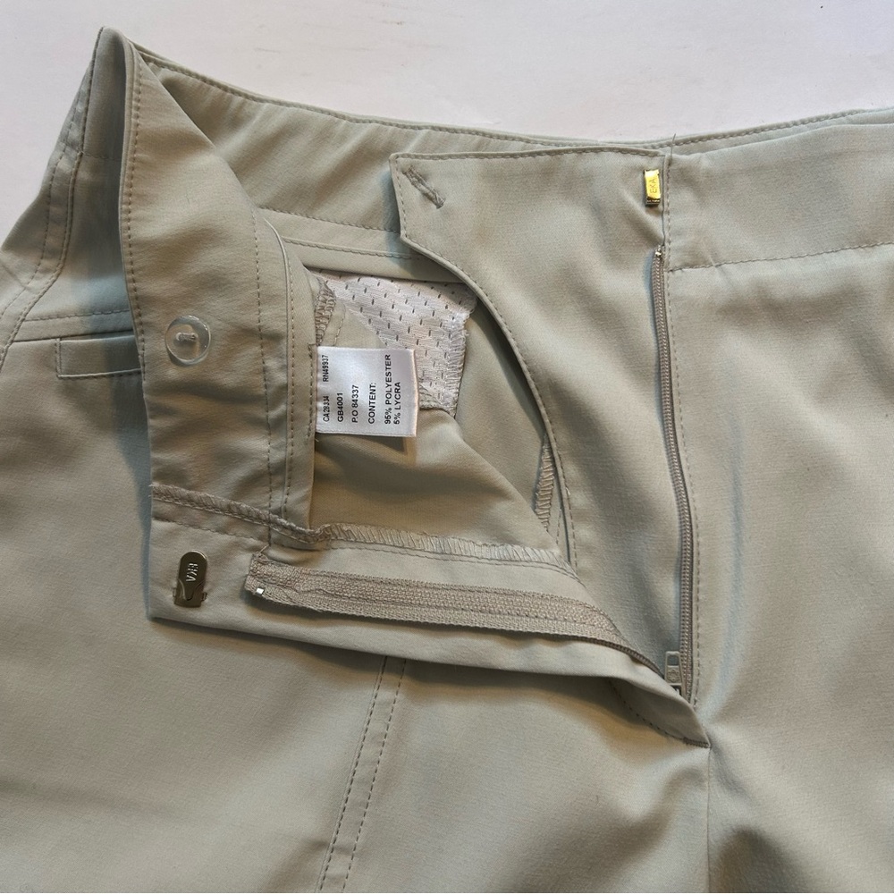 Tail Tech Khaki Golf Shorts Tan Bermuda Walking Shorts Pockets Size 4 LIKE NEW - Picture 4 of 11
